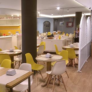 café da manhã continental